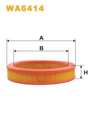 WIX FILTERS WA6414 Повітряний фільтр