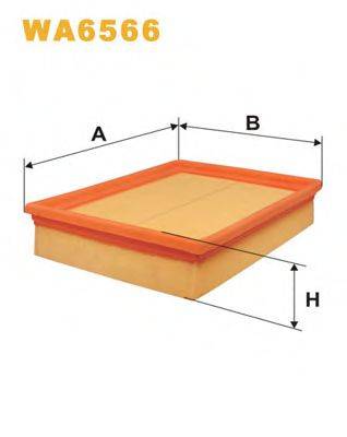 WIX FILTERS WA6566 Повітряний фільтр