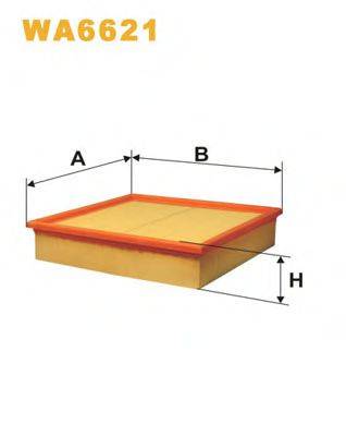 WIX FILTERS WA6621 Повітряний фільтр