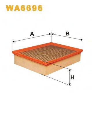 WIX FILTERS WA6696 Повітряний фільтр