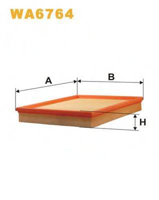 WIX FILTERS WA6764 Повітряний фільтр