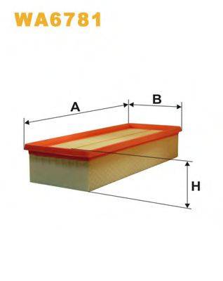 WIX FILTERS WA6781 Повітряний фільтр