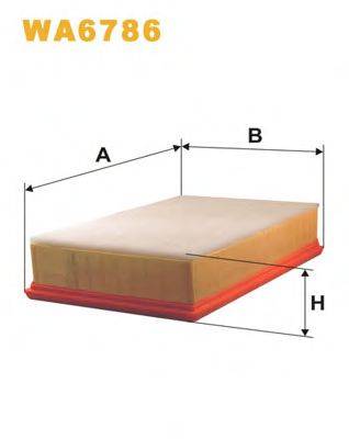 WIX FILTERS WA6786 Повітряний фільтр