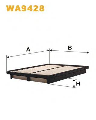 WIX FILTERS WA9428 Повітряний фільтр