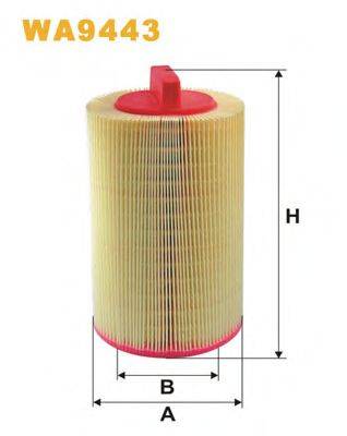 WIX FILTERS WA9443 Повітряний фільтр