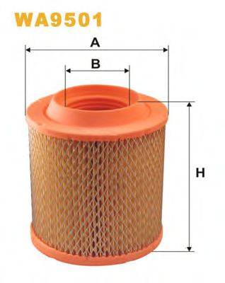 WIX FILTERS WA9501 Повітряний фільтр