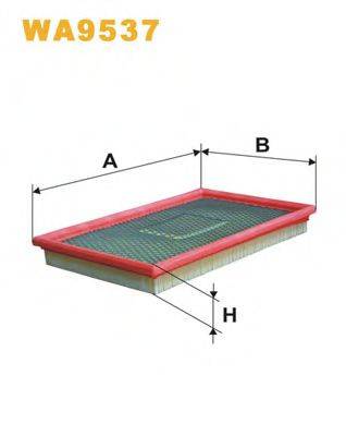 WIX FILTERS WA9537 Повітряний фільтр