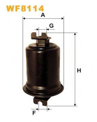 WIX FILTERS WF8114 Паливний фільтр