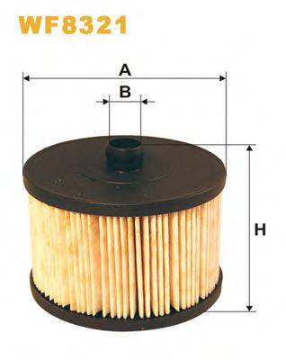 WIX FILTERS WF8321 Паливний фільтр