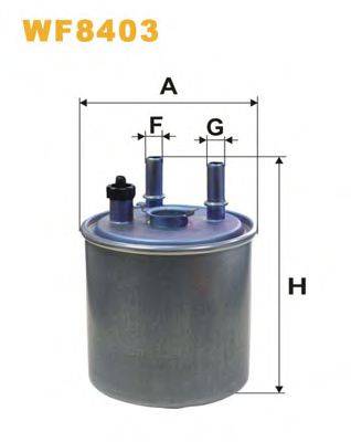 WIX FILTERS WF8403 Паливний фільтр