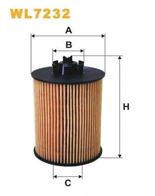 WIX FILTERS WL7232 Масляний фільтр