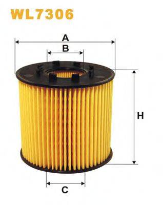 WIX FILTERS WL7306 Масляний фільтр