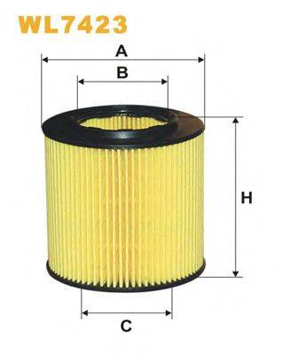 WIX FILTERS WL7423 Масляний фільтр