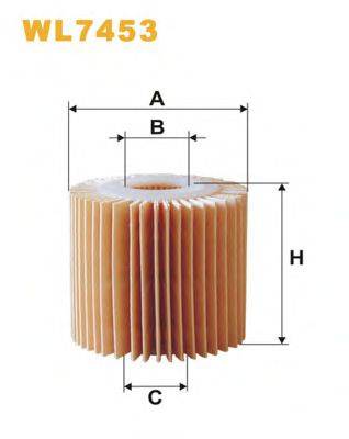 WIX FILTERS WL7453 Масляний фільтр