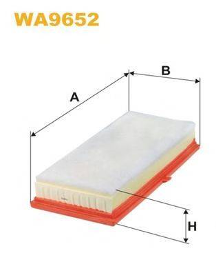 WIX FILTERS WA9652 Повітряний фільтр