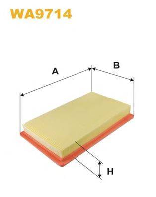 WIX FILTERS WA9714 Повітряний фільтр