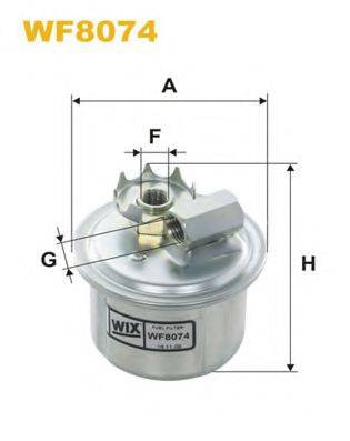 WIX FILTERS WF8074 Паливний фільтр