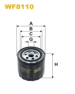 WIX FILTERS WF8110 Паливний фільтр