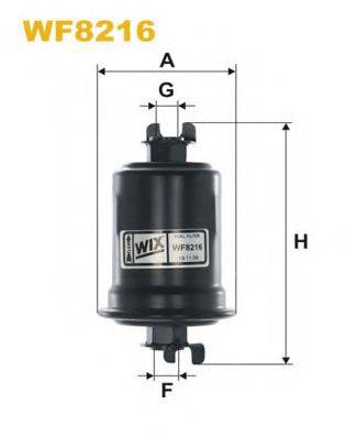 WIX FILTERS WF8216 Паливний фільтр