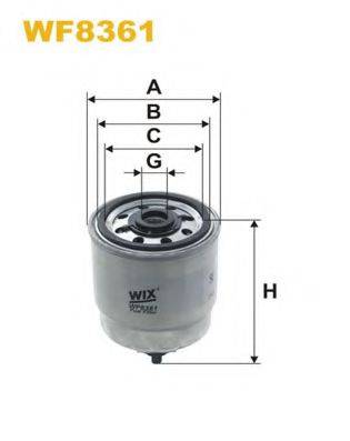 WIX FILTERS WF8361 Паливний фільтр