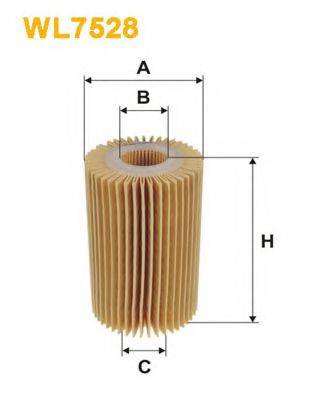 WIX FILTERS WL7528 Масляний фільтр