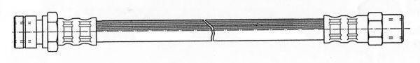 CEF 510204 Гальмівний шланг