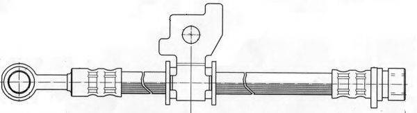 CEF 510696 Гальмівний шланг