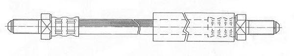 CEF 511246 Гальмівний шланг