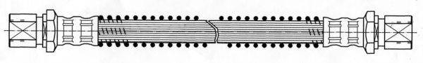 CEF 511872 Гальмівний шланг