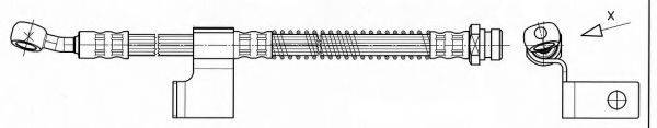 CEF 512294 Гальмівний шланг