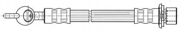 CEF 512303 Гальмівний шланг