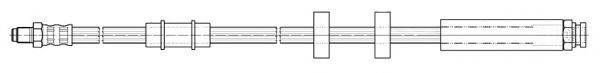 CEF 512351 Гальмівний шланг