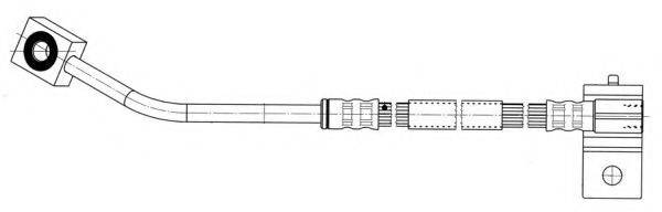 CEF 513295 Гальмівний шланг