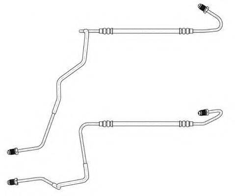 CEF 518295 Гальмівний шланг