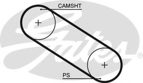 GATES 5026 Ремінь ГРМ