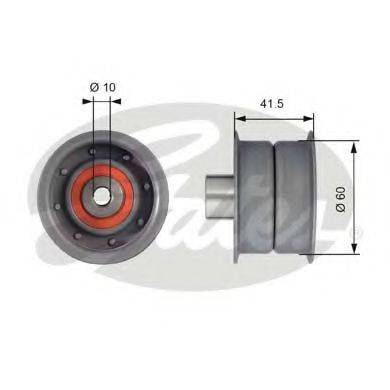 GATES T42106 Паразитний / Ведучий ролик, зубчастий ремінь