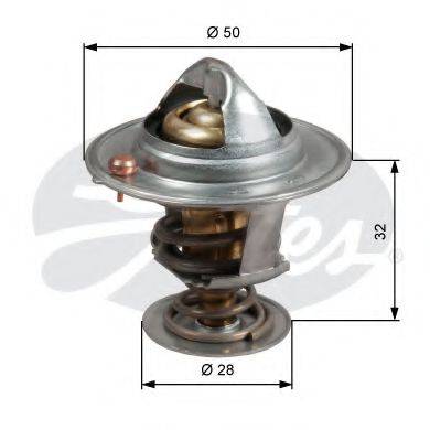 GATES TH50588G1 Термостат, охолоджуюча рідина