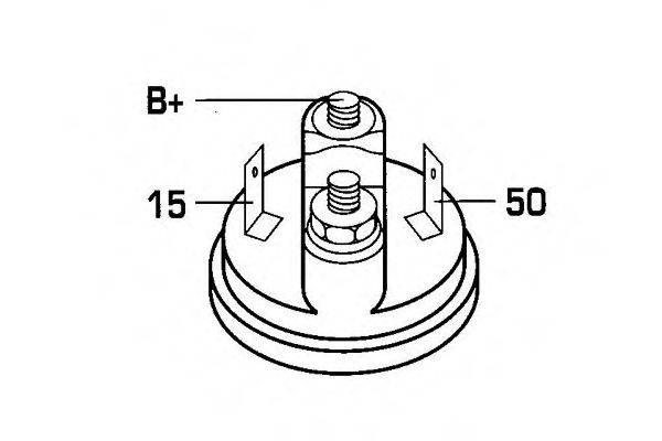 DA SILVA MSQ0153 Стартер