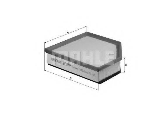 KNECHT LX15932 Повітряний фільтр