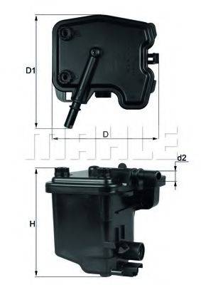 KNECHT KL431D Паливний фільтр