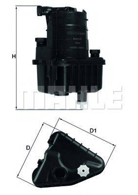 KNECHT KL832D Паливний фільтр