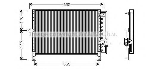 PRASCO CR5014 Конденсатор, кондиціонер