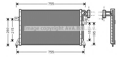 PRASCO CR5018 Конденсатор, кондиціонер