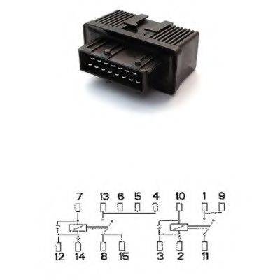 HOFFER 7240104 Реле, паливний насос