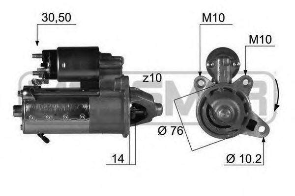 MESSMER 220414 Стартер