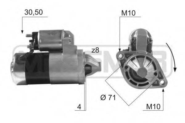 MESSMER 220481 Стартер