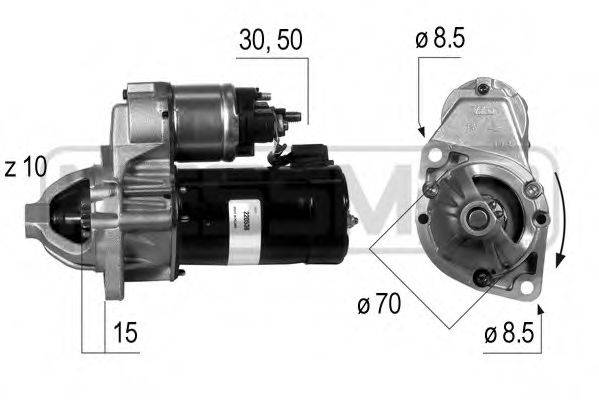 MESSMER 220536 Стартер