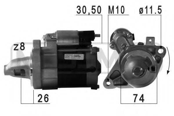 MESSMER 220723 Стартер