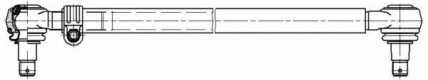 LEMFORDER 1141001 Поздовжня рульова тяга