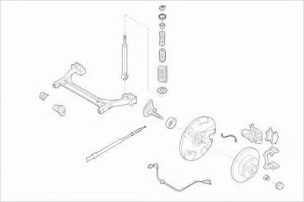 LEMFORDER VWPASSARL005 Рульове управління; Підвіска колеса